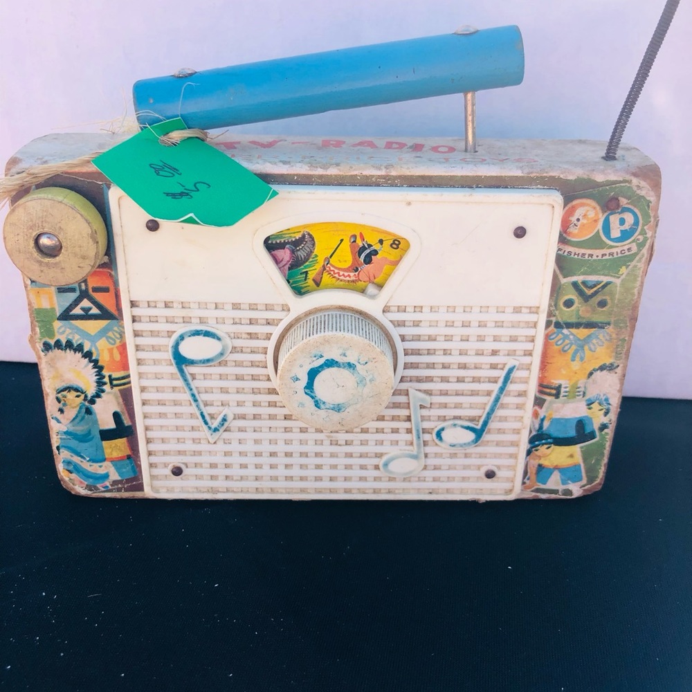 Fisher-Price TV-Radioโ Vintage Toy